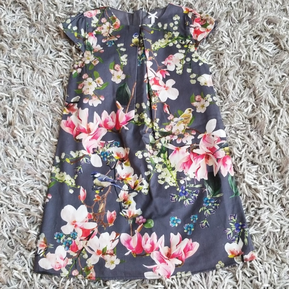 NWT, girls floral Next dress, size 8 UK